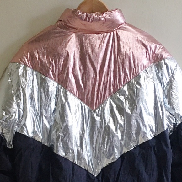 Isabel Marant Etoile Metallic Puffer Coat - Picture 6 of 8